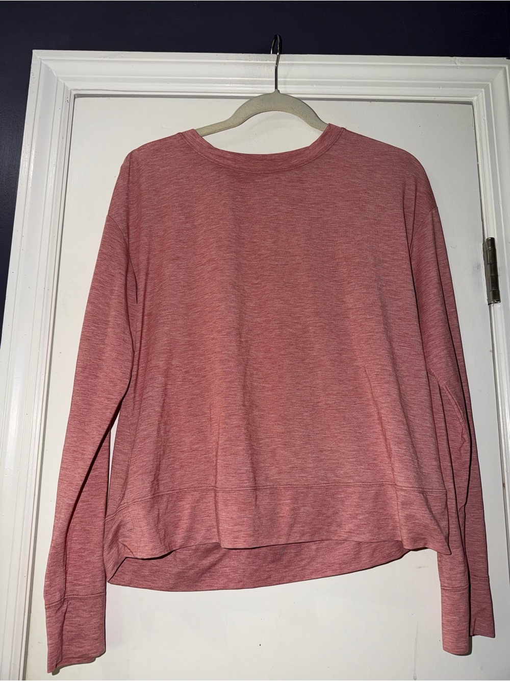 Patagonia Heathered Rose Long-Sleeve Crew